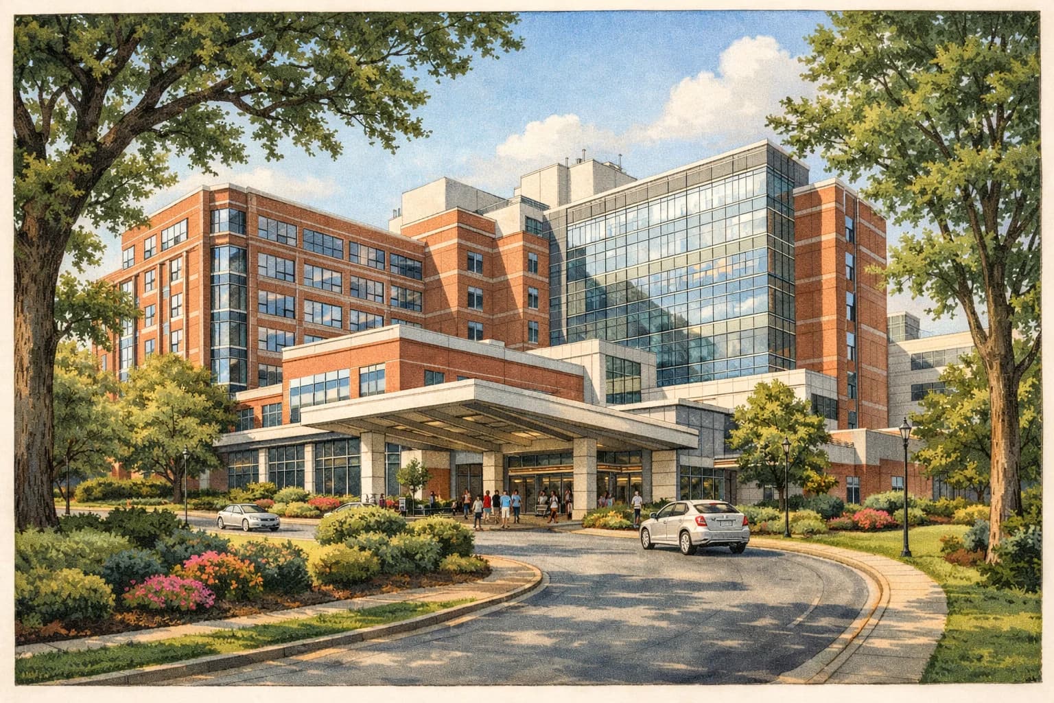 The Presbyterian campus near Novant Health Presbyterian Medical Center