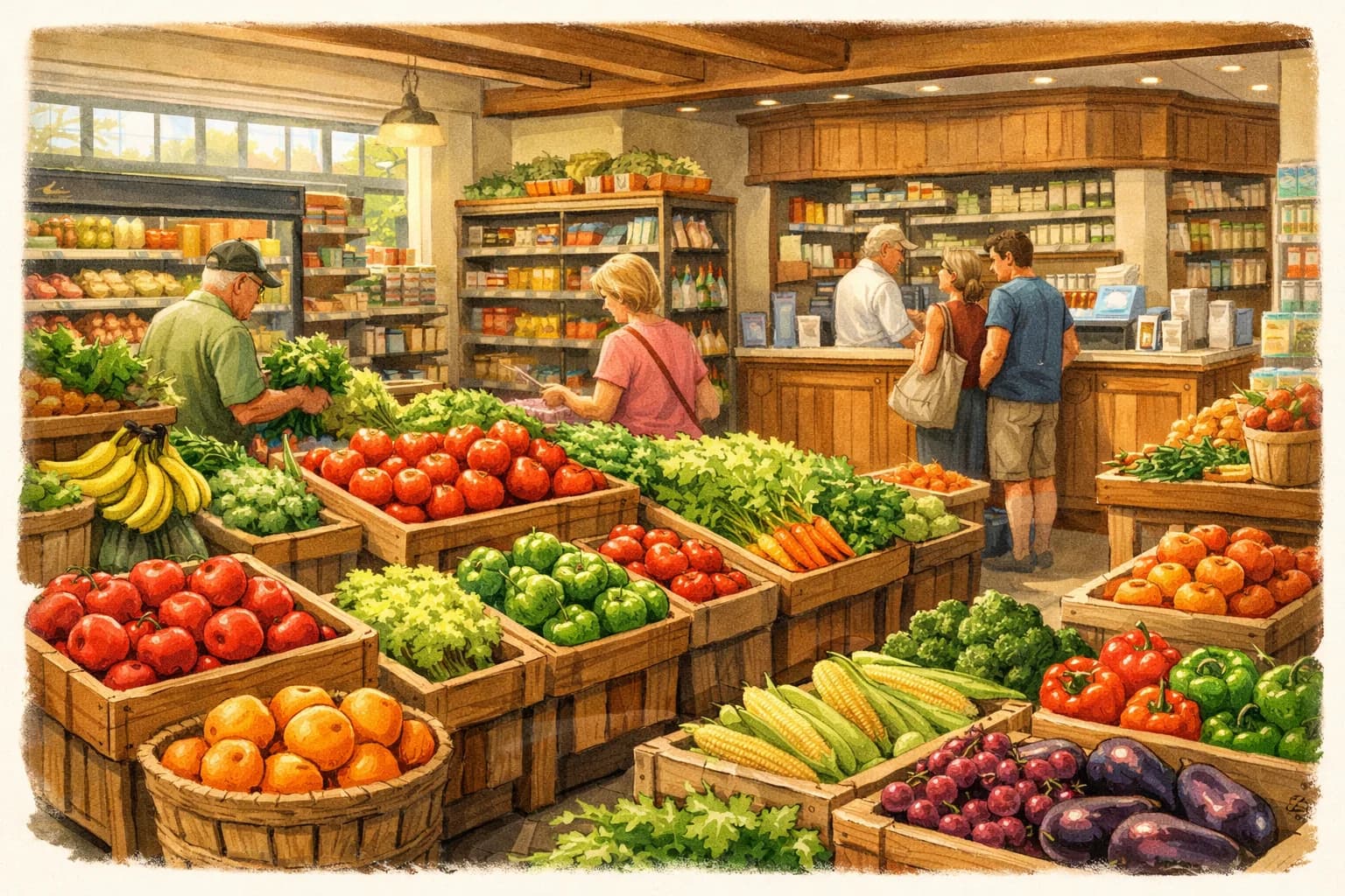 Groceries & pharmacies near UNC Health Rex