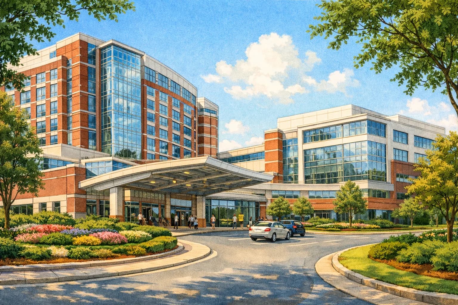 UNC Health Rex near UNC Health Rex