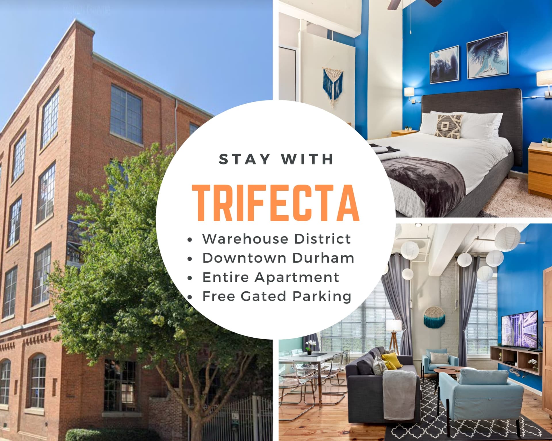 The Flowers Building furnished apartment in Durham