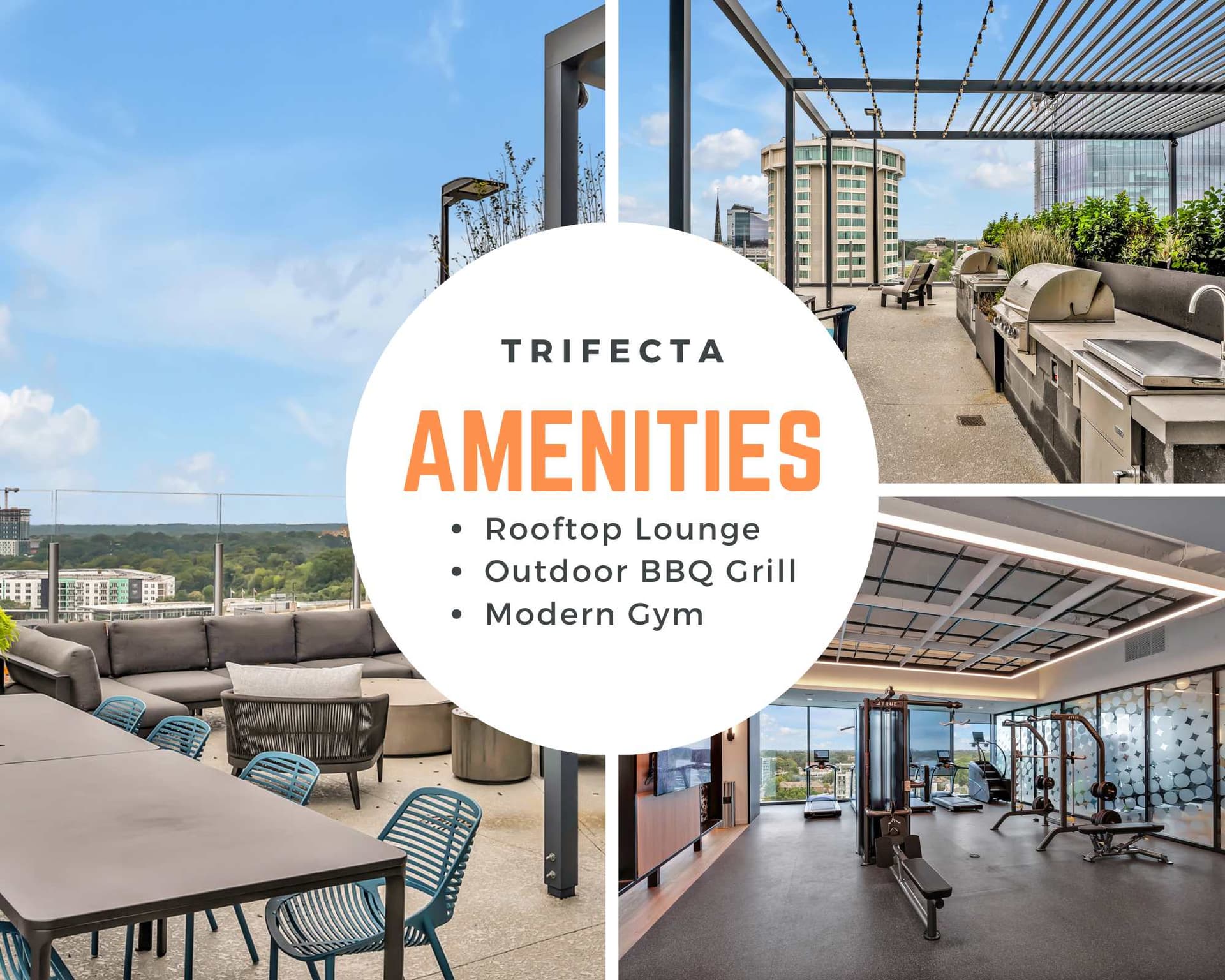 Amenities included: Rooftop, balcony, business lounge, community clubroom, billiards, seasonal swimming pool, fitness center, parking