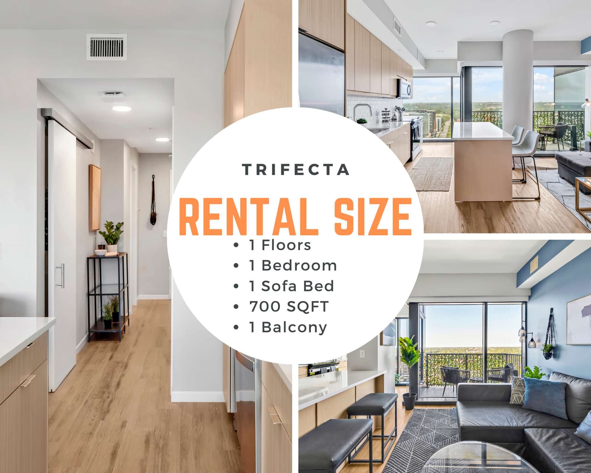 1 Bedroom Apartment