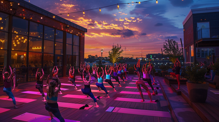 Chappell Roan Yoga with Sydney at Heist Barrel Arts